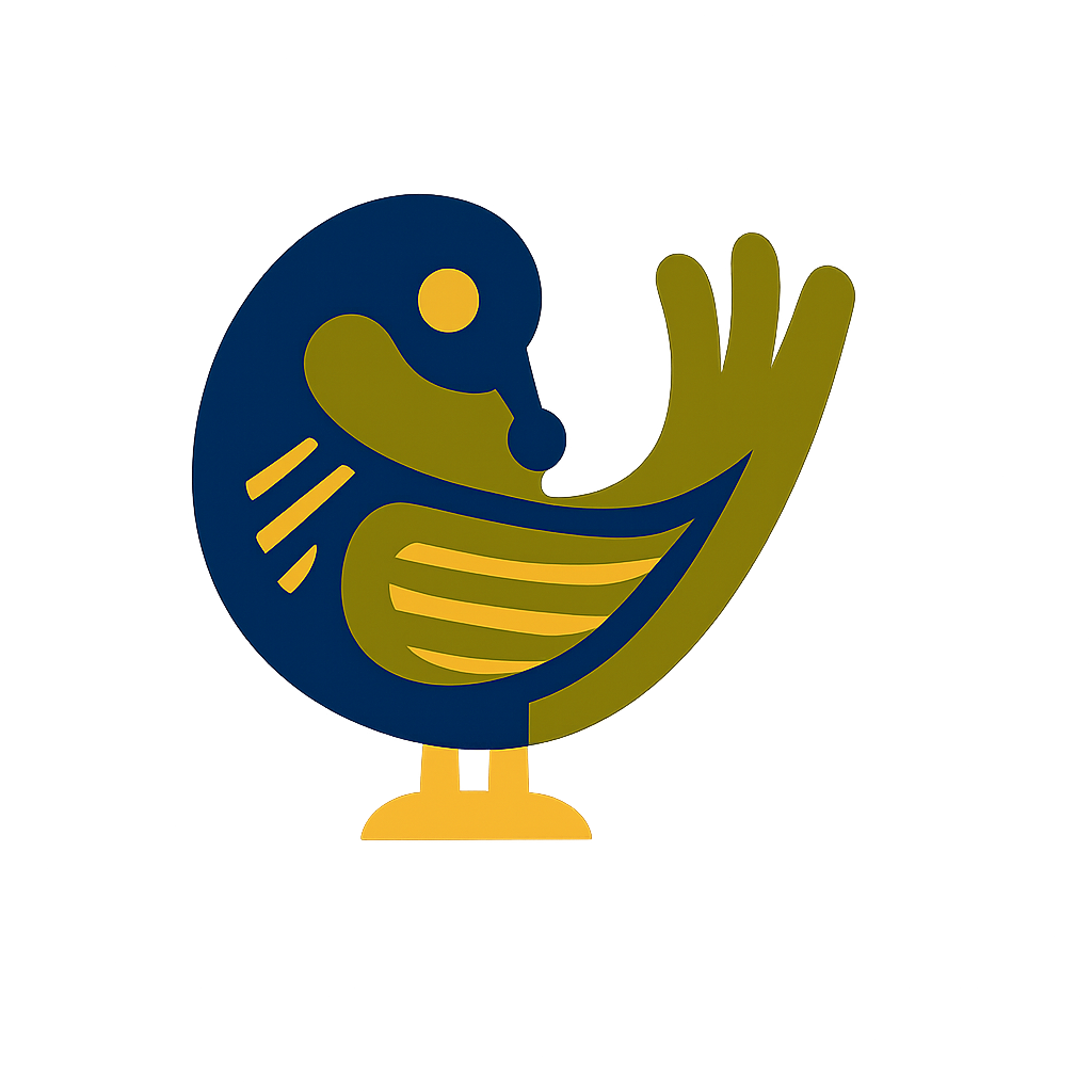 Sankofa bird icon